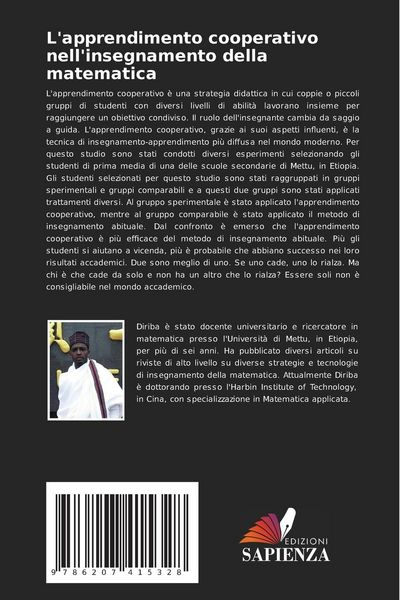Produktbild: L'apprendimento cooperativo nell'insegnamento della matematica