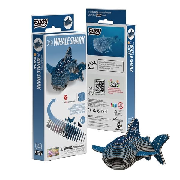 Produktbild: EUGY - 3D Bastelset Walhai