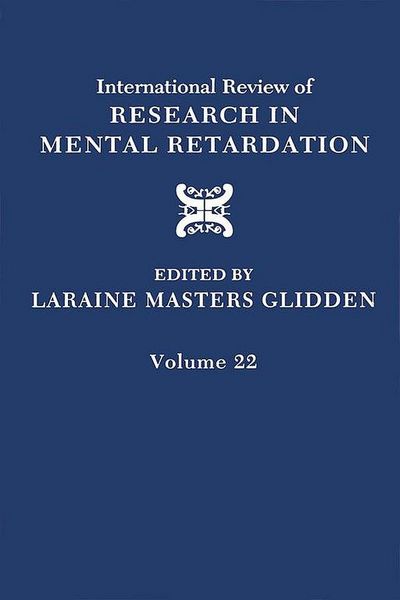 Produktbild: International Review of Research in Mental Retardation