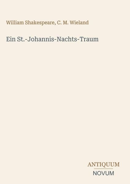 Produktbild: Ein St.-Johannis-Nachts-Traum