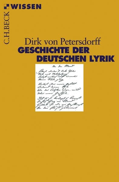 Produktbild: Geschichte der deutschen Lyrik