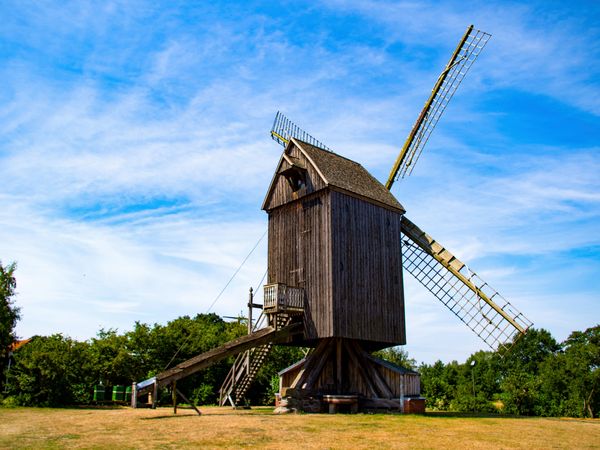 Produktbild: CALVENDO Puzzle Windm&uuml;hlen an der westf&auml;lischen M&uuml;hlenstra&szlig;e 1000 Teile Lege-Gr&ouml;&szlig;e 64 x 48 cm Foto-Puzzle Bild von N N