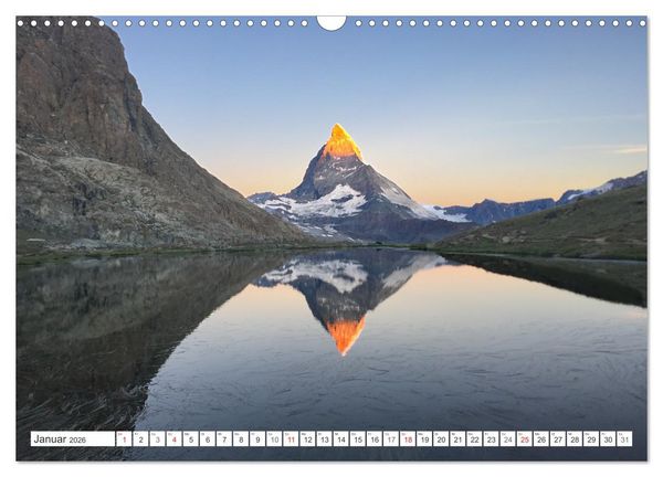 Produktbild: Matterhorn - Berg der Berge (Wandkalender 2026 DIN A3 quer), CALVENDO Monatskalender