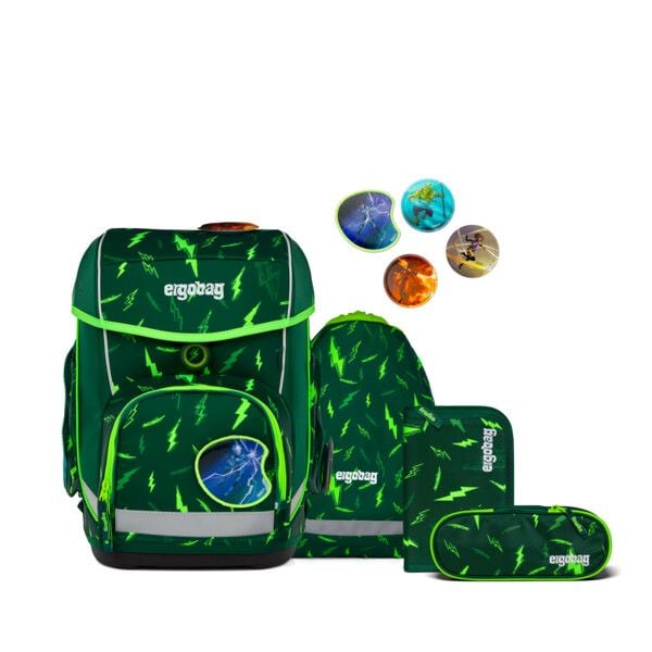 Cubo Schulrucksack Set Bärtastisch