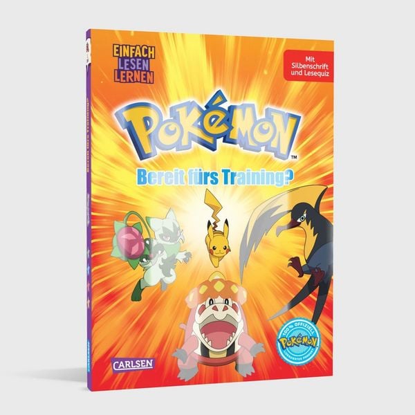 Produktbild: Pok&eacute;mon Erstlesebuch: Bereit f&uuml;rs Training?