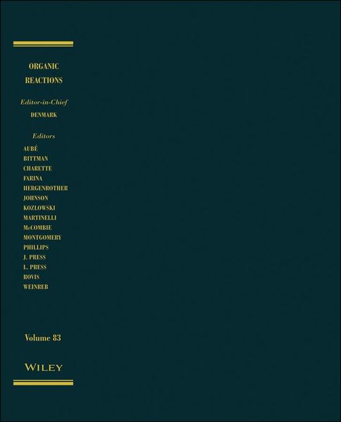 Produktbild: Organic Reactions, Volume 83