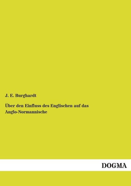 Produktbild: &Uuml;ber den Einfluss des Englischen auf das Anglo-Normannische