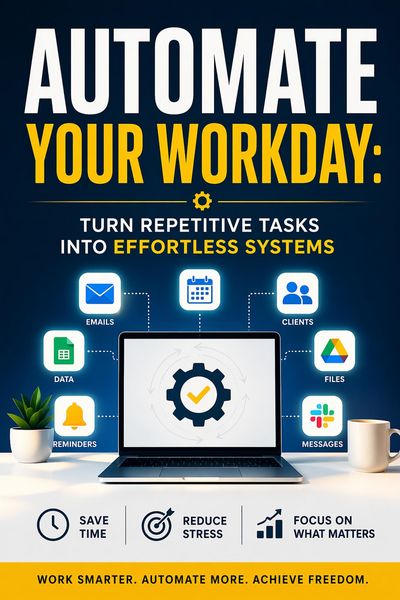Produktbild: Automate Your Workday: Turn Repetitive Tasks into Effortless Systems