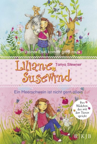 Produktbild: Liliane Susewind. Ein kleiner Esel kommt gro&szlig; raus & Ein Meerschwein ist nicht gern allein. (Doppelband 1 & 2 f&uuml;r j&uuml;ngere Leser)