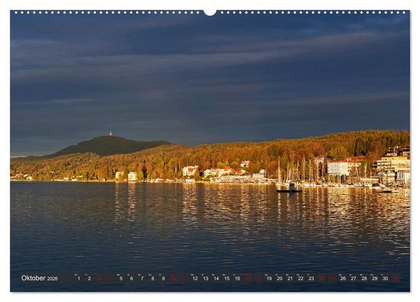 Produktbild: Der W&ouml;rthersee - &Ouml;sterreichs Riviera (hochwertiger Premium Wandkalender 2026 DIN A2 quer), Kunstdruck in Hochglanz