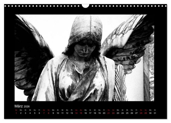 Produktbild: Die Engel von Melaten (Wandkalender 2026 DIN A3 quer), CALVENDO Monatskalender