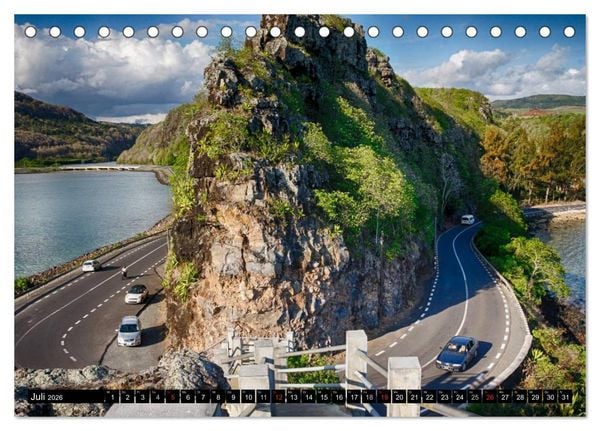 Produktbild: Mauritius - Trauminsel im Indischen Ozean (Tischkalender 2026 DIN A5 quer), CALVENDO Monatskalender