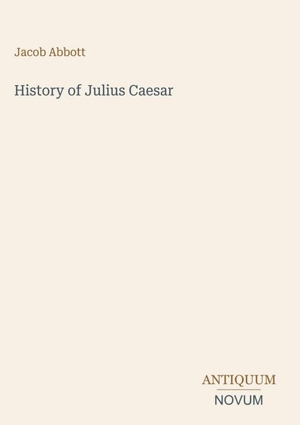 Produktbild: History of Julius Caesar