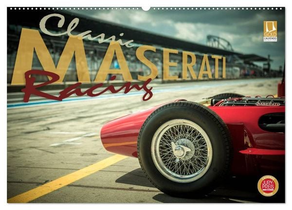 Produktbild: Classic Maserati Racing (Wandkalender 2025 DIN A2 quer), CALVENDO Monatskalender