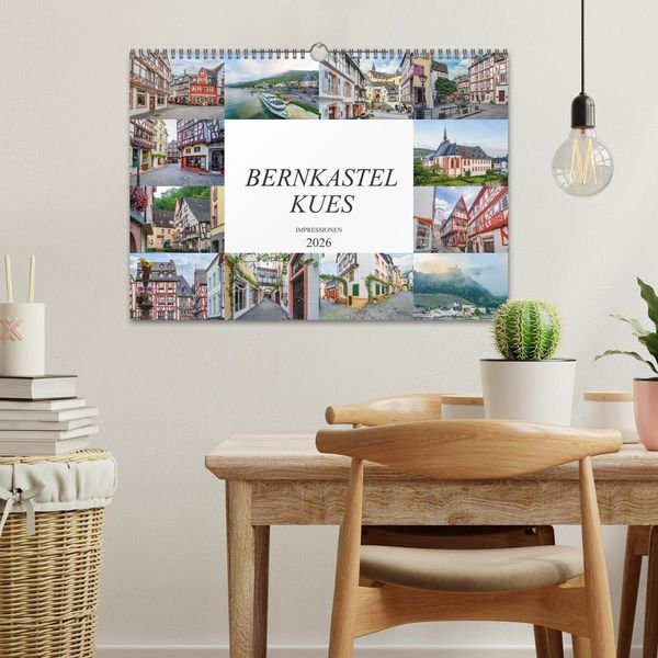 Produktbild: Bernkastel Kues Impressionen (Wandkalender 2026 DIN A3 quer), CALVENDO Monatskalender