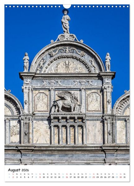 Produktbild: Venedig - Magische Impressionen (Wandkalender 2026 DIN A3 hoch), CALVENDO Monatskalender