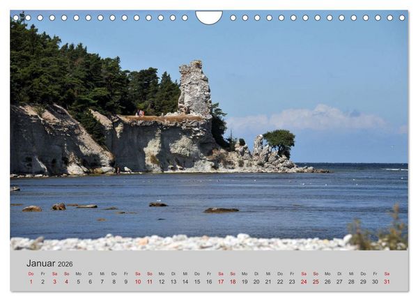 Produktbild: Gotland - Perle der Ostsee (Wandkalender 2026 DIN A4 quer), CALVENDO Monatskalender