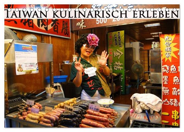 Produktbild: Taiwan kulinarisch erleben (Tischkalender 2027 DIN A5 quer), CALVENDO Monatskalender