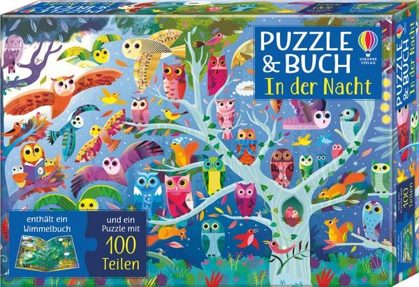 Produktbild: Puzzle & Buch: In der Nacht