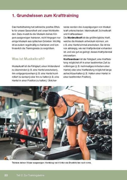 Produktbild: Perfektes Hanteltraining.