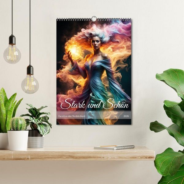 Produktbild: Stark und Sch&ouml;n Facetten der Weiblichkeit (Wandkalender 2026 DIN A3 hoch), CALVENDO Monatskalender
