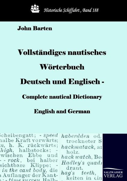 Produktbild: Vollst&auml;ndiges nautisches W&ouml;rterbuch Deutsch und Englisch - Complete nautical Dictionary English and German