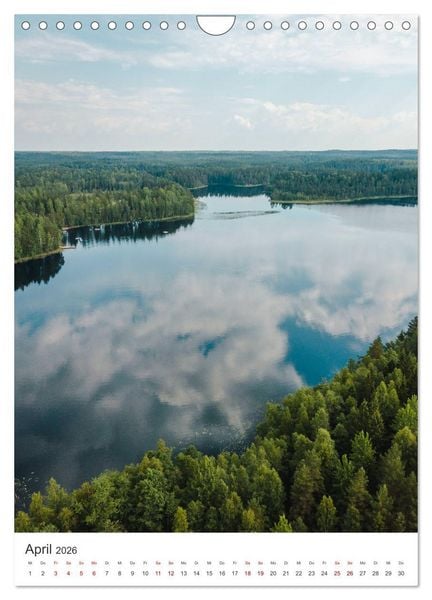 Produktbild: Finnland - Ein faszinierendes Land im Norden. (Wandkalender 2026 DIN A4 hoch), CALVENDO Monatskalender