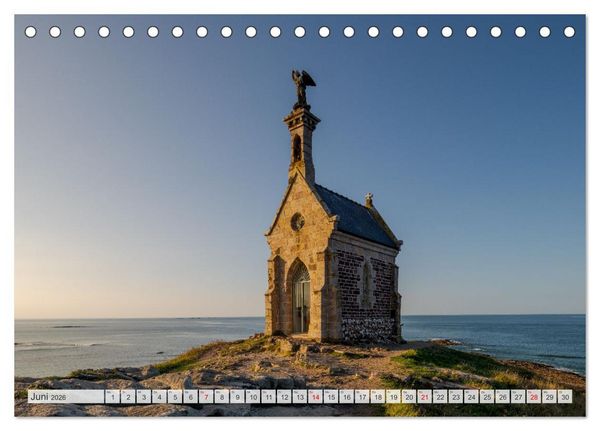 Produktbild: Wilde Bretagne (Tischkalender 2026 DIN A5 quer), CALVENDO Monatskalender
