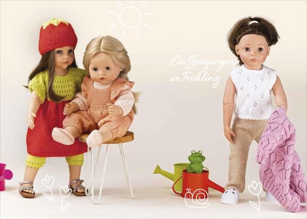 Produktbild: Niedliche Puppenkleidung stricken