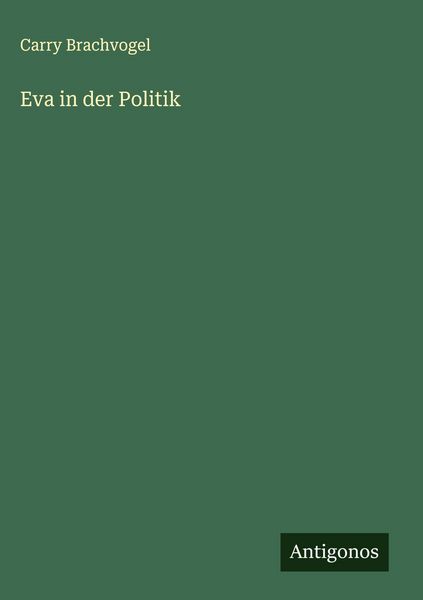Produktbild: Eva in der Politik