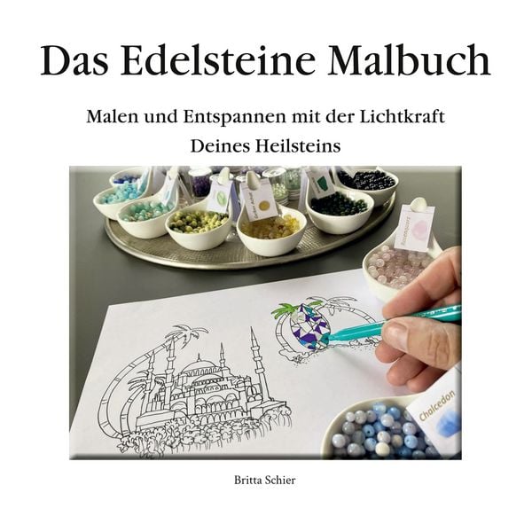 Produktbild: Das Edelsteine-Malbuch