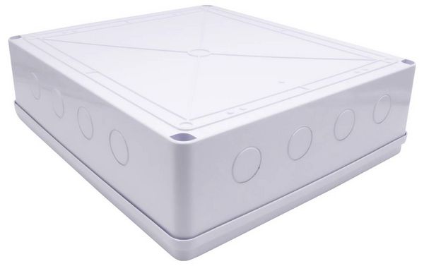 Produktbild: TRU COMPONENTS TC-RB 400x350x120 TC-10275084 Installations-Geh&auml;use ABS Kunststoff Wei&szlig; 1St.
