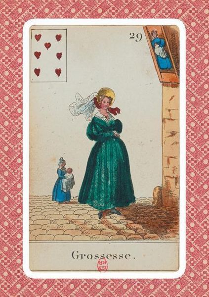 Produktbild: Carnet Lign&eacute; Cartomancie, Grossesse, 18e Si&egrave;cle