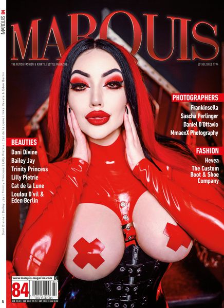 Produktbild: MARQUIS Magazine No. 84- Fetish, Fashion, Latex & Lifestyle -- Englische Ausgabe