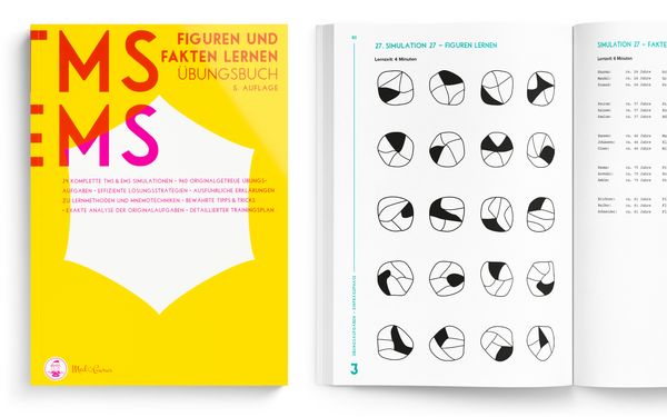 Produktbild: MedGurus - TMS &Uuml;bungsbuch Figuren lernen und Fakten lernen