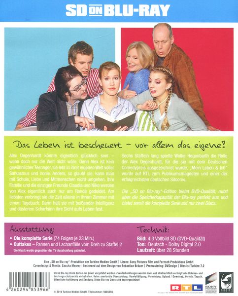 Produktbild: Mein Leben & Ich - Die komplette Serie (SD on Blu-ray) [2 BRs]