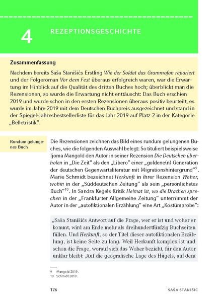 Produktbild: Herkunft - Textanalyse und Interpretation