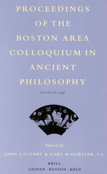 Produktbild: Proceedings of the Boston Area Colloquium in Ancient Philosophy