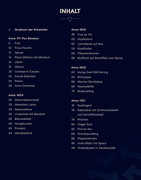Produktbild: Das offizielle Anno Kochbuch