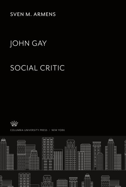 Produktbild: John Gay. Social Critic