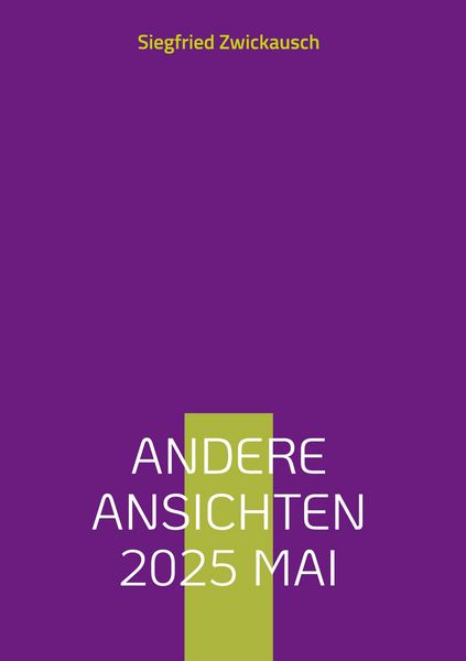 Produktbild: Andere Ansichten 2025 Mai