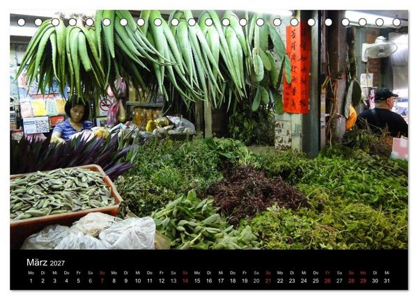 Produktbild: Taiwan kulinarisch erleben (Tischkalender 2027 DIN A5 quer), CALVENDO Monatskalender