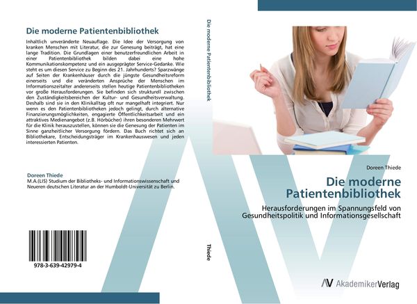 Produktbild: Die moderne Patientenbibliothek