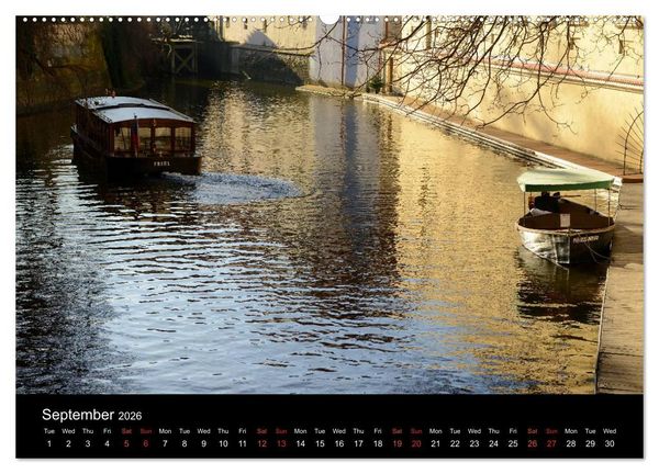 Produktbild: Walking around Prague (High Quality Premium Wall Calendar 2026 DIN A2 landscape),CALVENDO 12 Month Wall Calendar