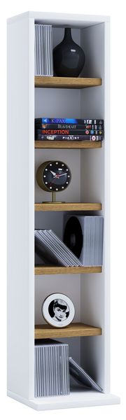 Produktbild: Holz CD DVD Stand Aufbewahrung Deko Regal Elementa