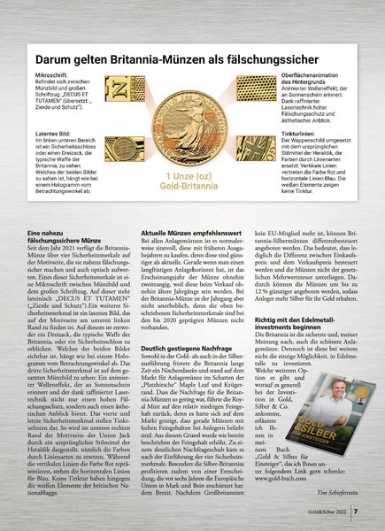 Produktbild: Sonderheft Gold & Silber