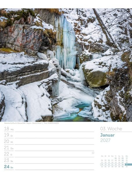 Produktbild: Unser Wald Wochenplaner Kalender 2027