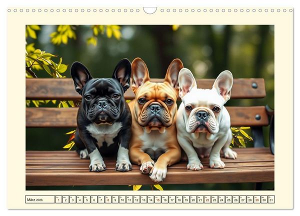 Produktbild: Winzlinge der Hundewelt (Wandkalender 2026 DIN A3 quer), CALVENDO Monatskalender