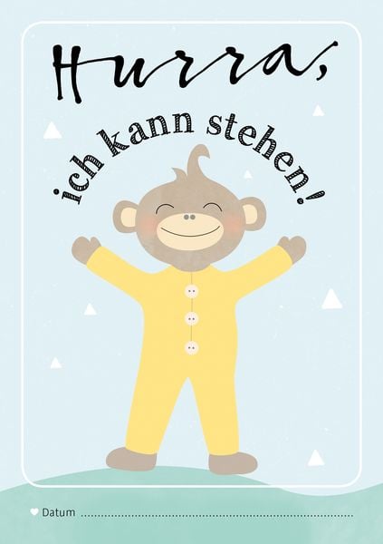 Produktbild: Du wirst gr&ouml;&szlig;er! Meilenstein-Karten f&uuml;r Babys 1. Jahr