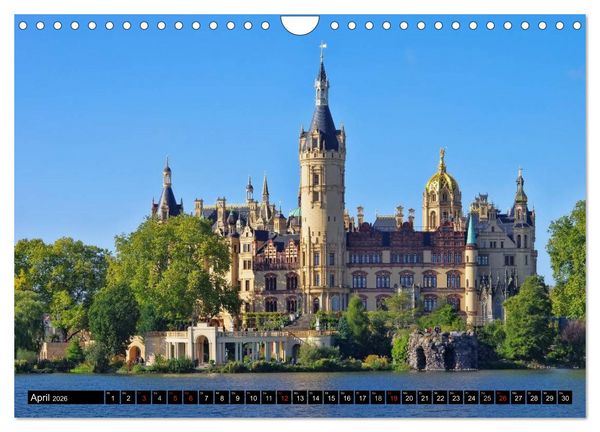 Produktbild: Unterwegs in Deutschland (Wandkalender 2026 DIN A4 quer), CALVENDO Monatskalender